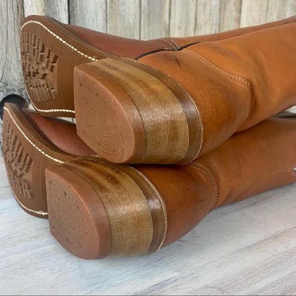 Abilene Brown Cowboy Boots - Picture 5 of 6